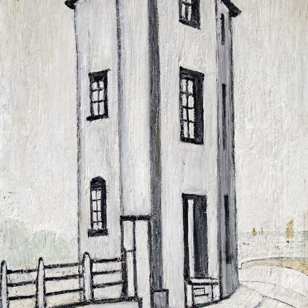 L.S. Lowry - An Old House, Lytham