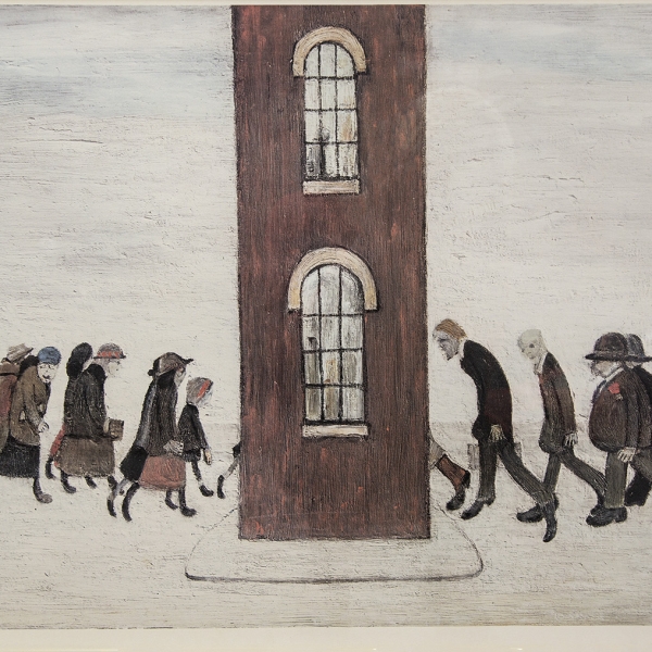 L.S. Lowry - Meeting Point