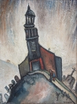 William Turner - Church on a Hill