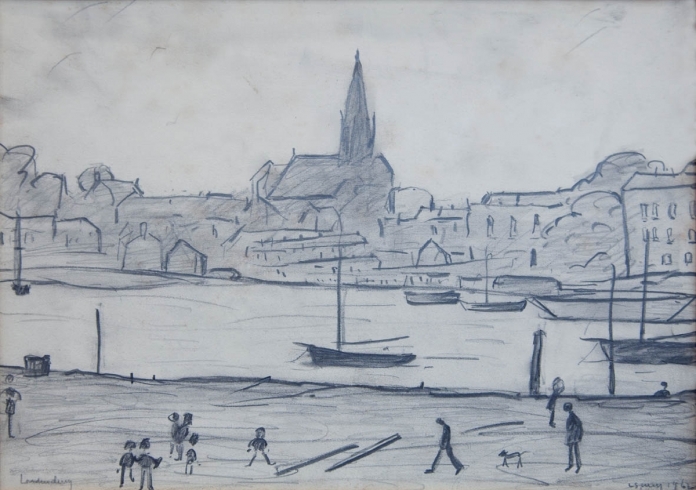L.S. Lowry - Londonderry