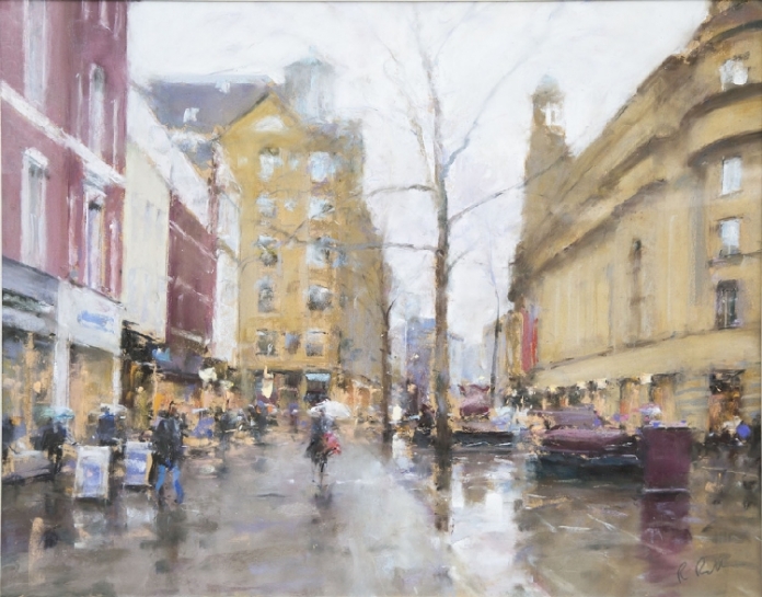 Bob Richardson - Umbrellas,  St Ann's Square